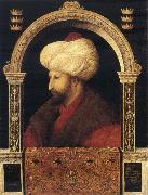Gentile Bellini Sultan Muhammad ii oil on canvas